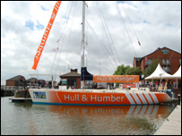 Hull and Humber yacht
