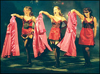 Women in night wear.