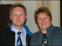 Steve Poole and Yvonne South