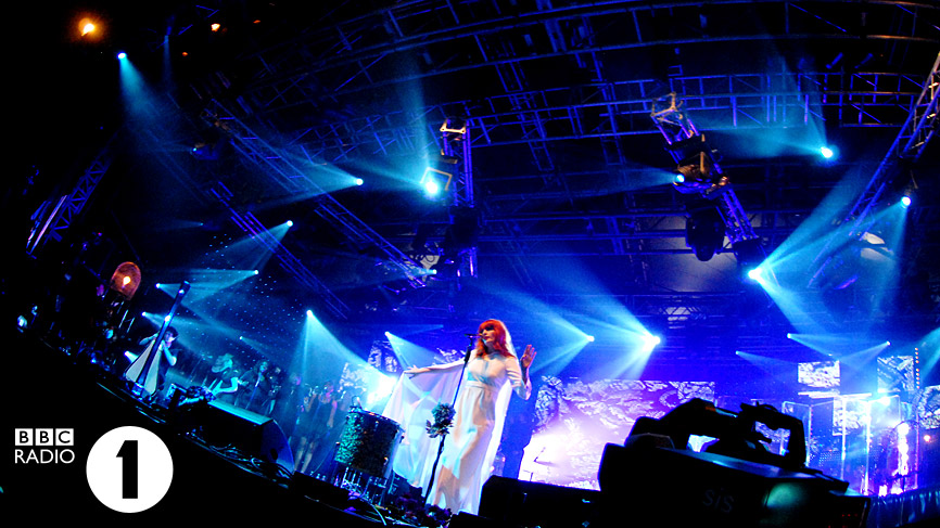 Florence & The Machine performing live at Radio 1's Big Weekend 2010