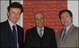 Mark Cummings, Ian Whittle and Vernon Harwood