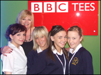 Jessica, Alex, Leanne, Alice and Abbie