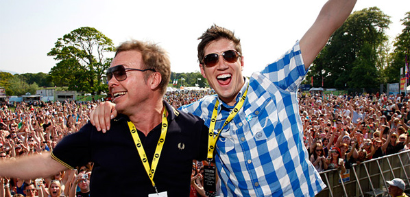 Vernon Kay and Pete Tong