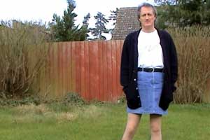 Graham thinks men should express themselves through their clothing.