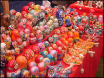 Russian dolls at the Craft Fair