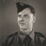 Rifleman Ken Kettle, reporting for duty