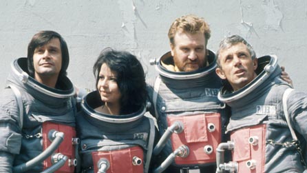 Ralph Bates as Michel Lebrun , Fiona Gaunt as Helen Smith , Donald Houston as David Caulder and Barry Lowe as Tom Hill