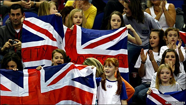 Young fans at the O2 Arena