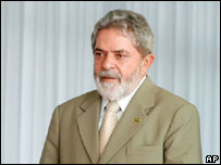 O presidente Luiz Inácio Lula da Silva
