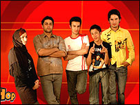 اجرا کنندگان برنامه هاپ (عکس از طلوع)