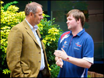 Steve Redgrave and Lee