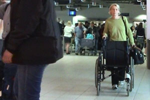 Lesley explains about John and his final moments before his death