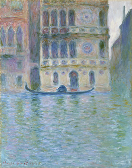 Claude Monet's The Palazzo Dario, 1908 © Amgueddfa Cymru - National Museum Wales