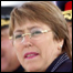 A candidata presidencial chilena, Michele Bachelet