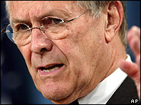 ABD Savunma Bakanı Donald Rumsfeld