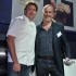 James Martin with the winner of the BBC Food Champion, Richard Bertinet