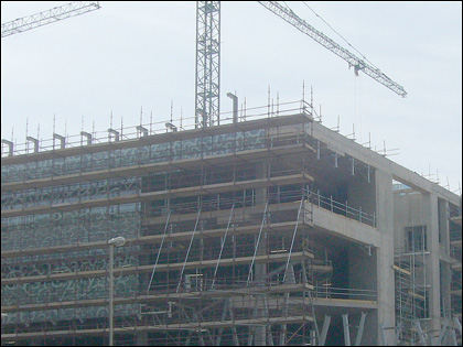 Building under construction