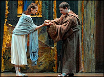 Juliet with Friar Laurence