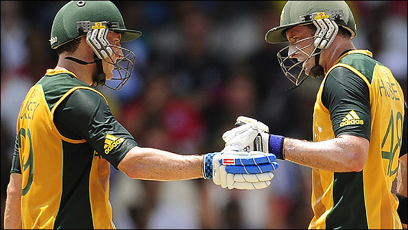 David and Mike Hussey were always trying to outdo one another