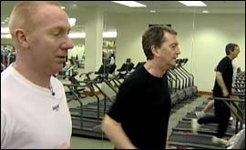 Peter Elliott and Gordon Burns