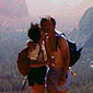 Madeline and her husband Tom in Yosemite