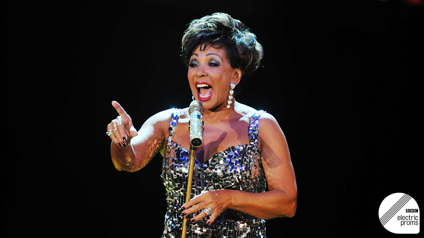Dame Shirley Bassey at the Electric Proms 2009