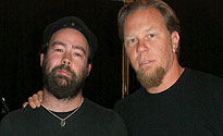 Daniel P Carter with James Hetfield Daniel P Carter with James Hetfield