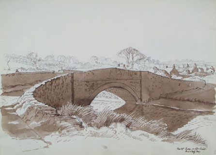 Bridge, Red Wharf Bay by Charles F Tunnicliffe
