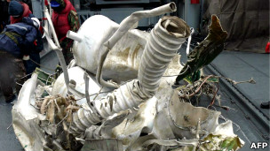 بقایای موشک کره شمالی