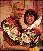 Shane Lynch with Sarah Shepherd 