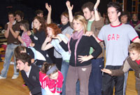 Golygfa o'r cynhyrchiad