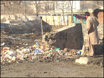 کثافت در کوچه ها