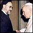 خاتمی و پاپ ژان پل دوم