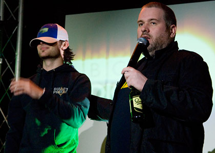 Chris Moyles Rallyoke - Our first gig in Bournemouth