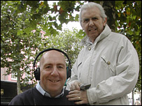 Dougie and his shaver, Colin