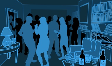 At the Party - by Rod Lord