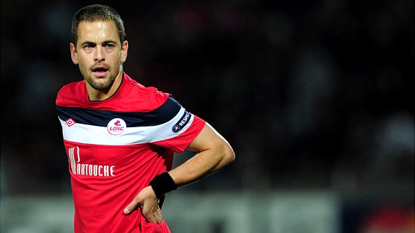 Joe Cole playing for Lille