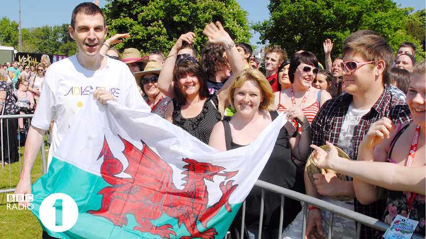 Photos of the Radio 1's Big Weekend audience on Sunday