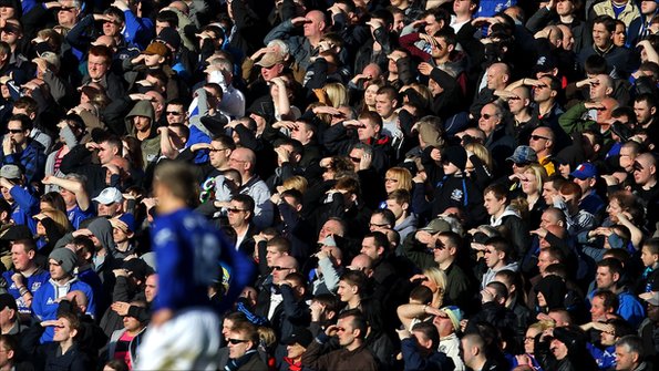 Everton fans