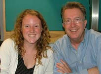 Tom with Emily Bates