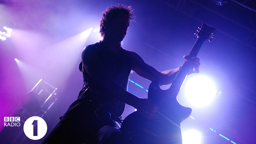 The Prodigy at on the main stage at Big Weekend