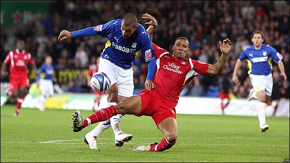 Jay Bothroyd and Kelvin Wilson