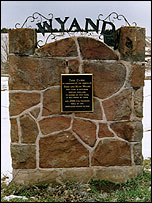 Wyand family cairn