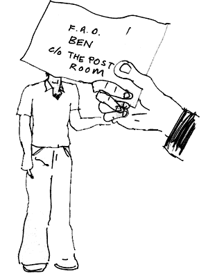Ben from the post room