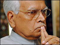 بھارتی وزيرِ خارجہ نٹور سنگھ 