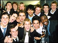 The contestants - Mr (Uni of) Nottingham