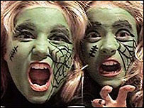 Witches at Halloween