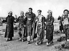 Photograph showing captured Africa Korps troops
