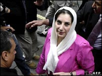 Bà Benazir Bhutto