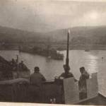 View from Thruster: D-day, Southern France, August 1944.